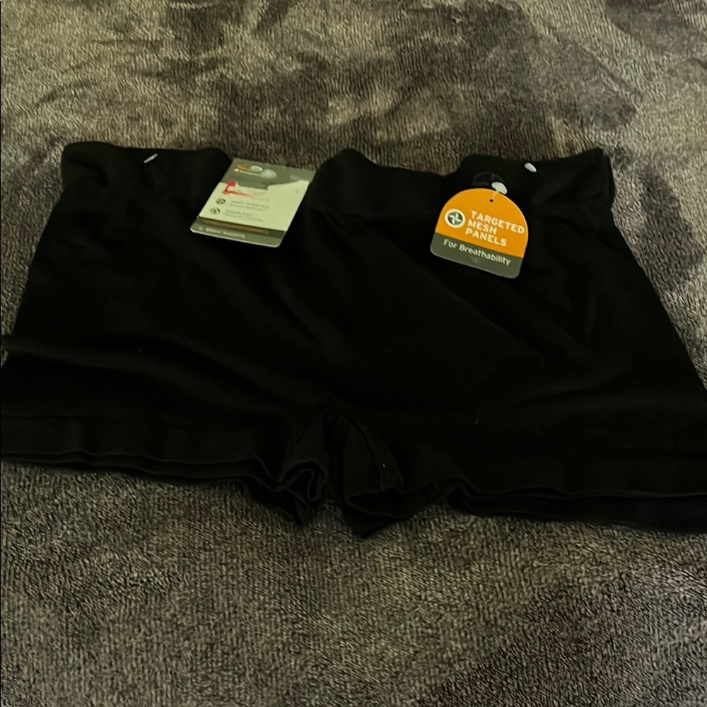 Champion Black Athletic Shorts for Active Wear